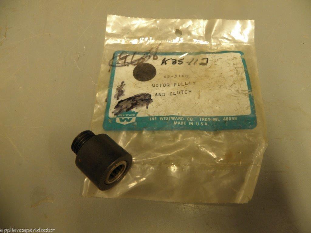 Whirlpool Maytag Washer 63-3160 Motor Pulley and Clutch NEW IN BOX Whirlpool Maytag Washer 63-3160 Motor Pulley and Clutch NEW IN BOX